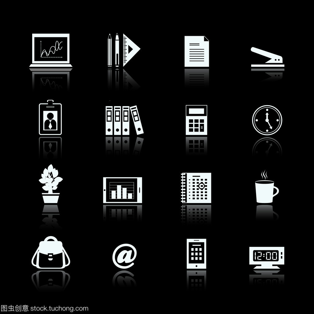 企業(yè)辦公用品象形圖組在計算機(jī)軟件開發(fā)中的應(yīng)用與設(shè)計